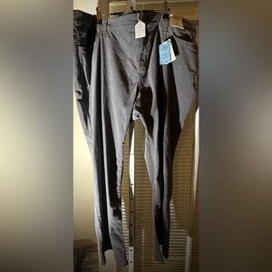 St. John Bays Straight Leg Mid Rise Corduroy Pants-Size 24/3X